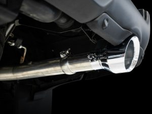 RAM 1500 Performance Exhaust - Rear - AWE Tuning - 0FG Dual Rear Exit Cat-Back - Chrome Silver - `09-`18